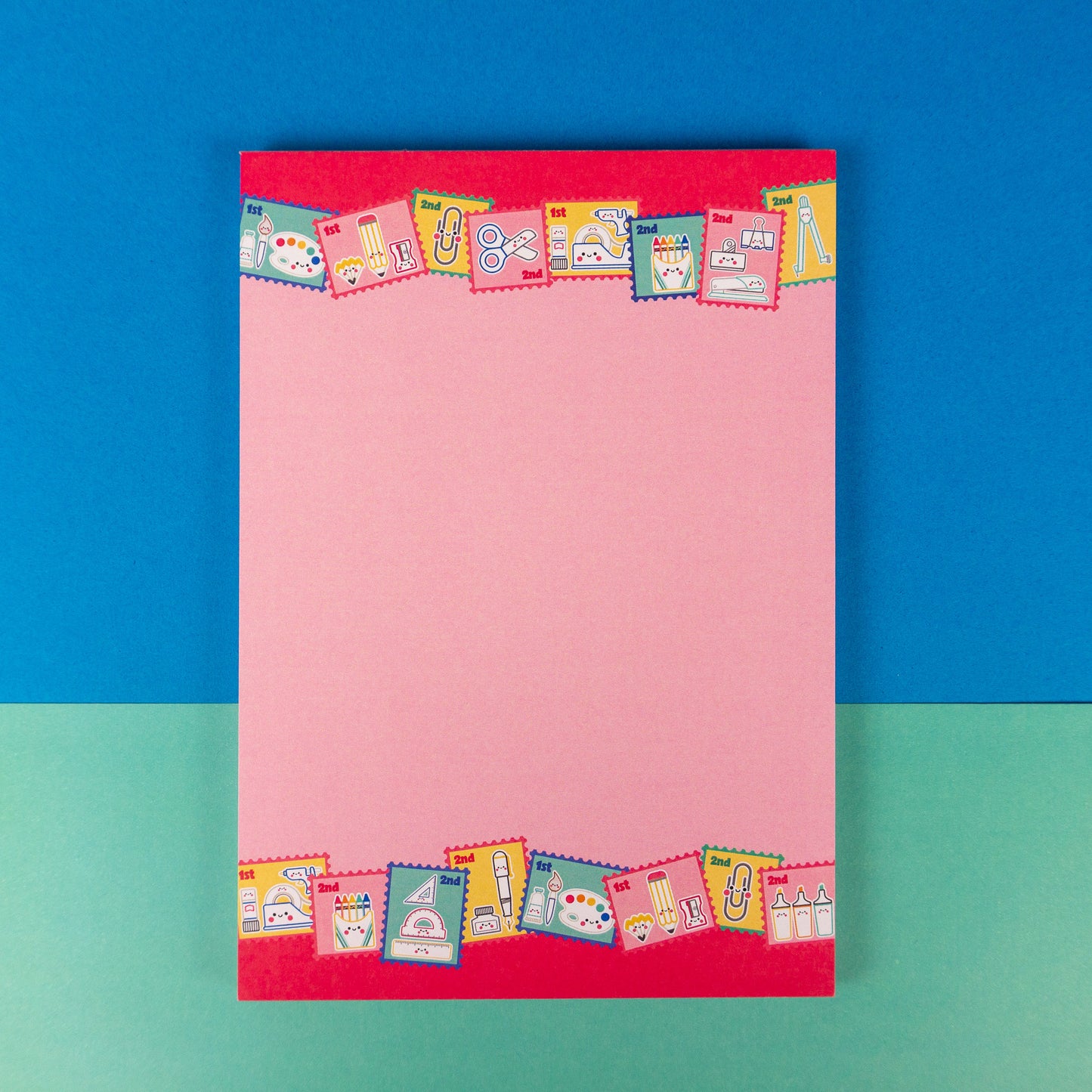 Stationery Stamps A5 Notepad