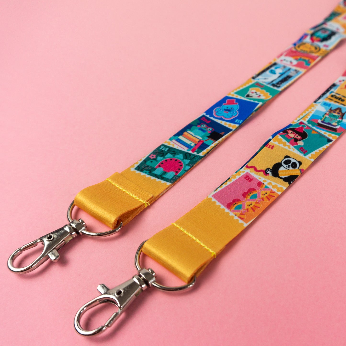 Peb & Reg Stamps Lanyard