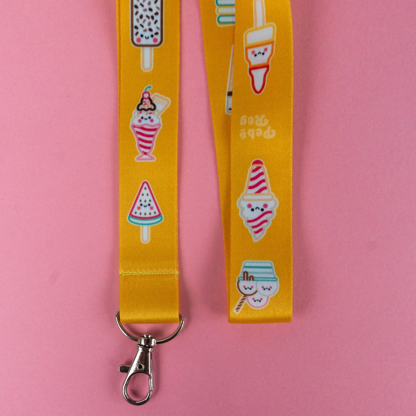 Ice Cream Friends Lanyard