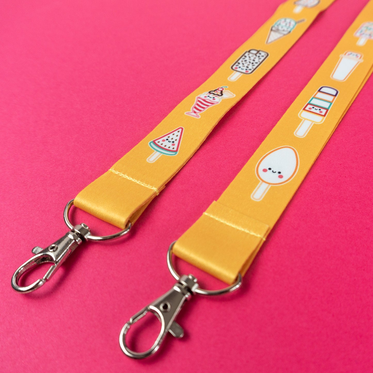 Ice Cream Friends Lanyard