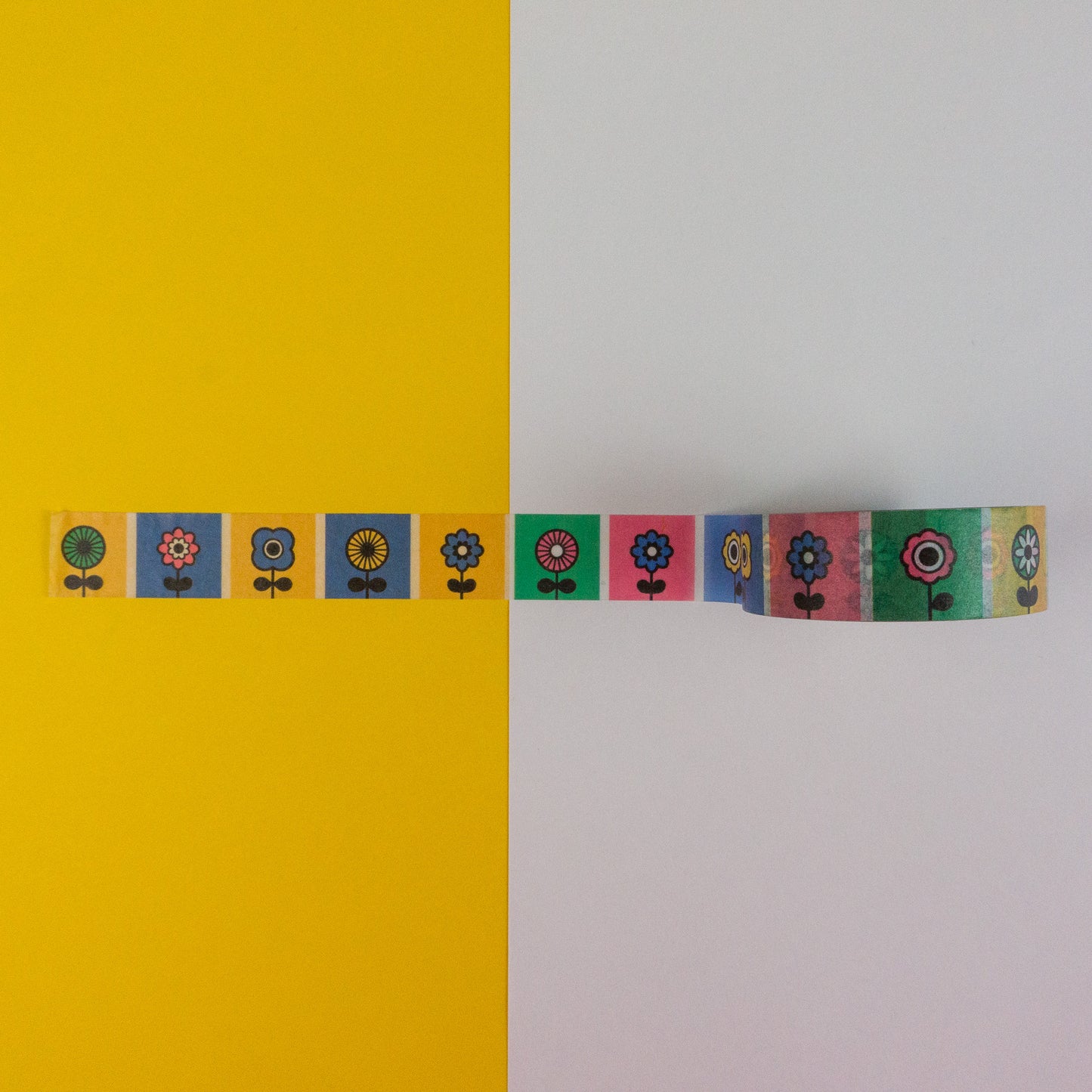 Seconds Retro Flowers Washi Tape