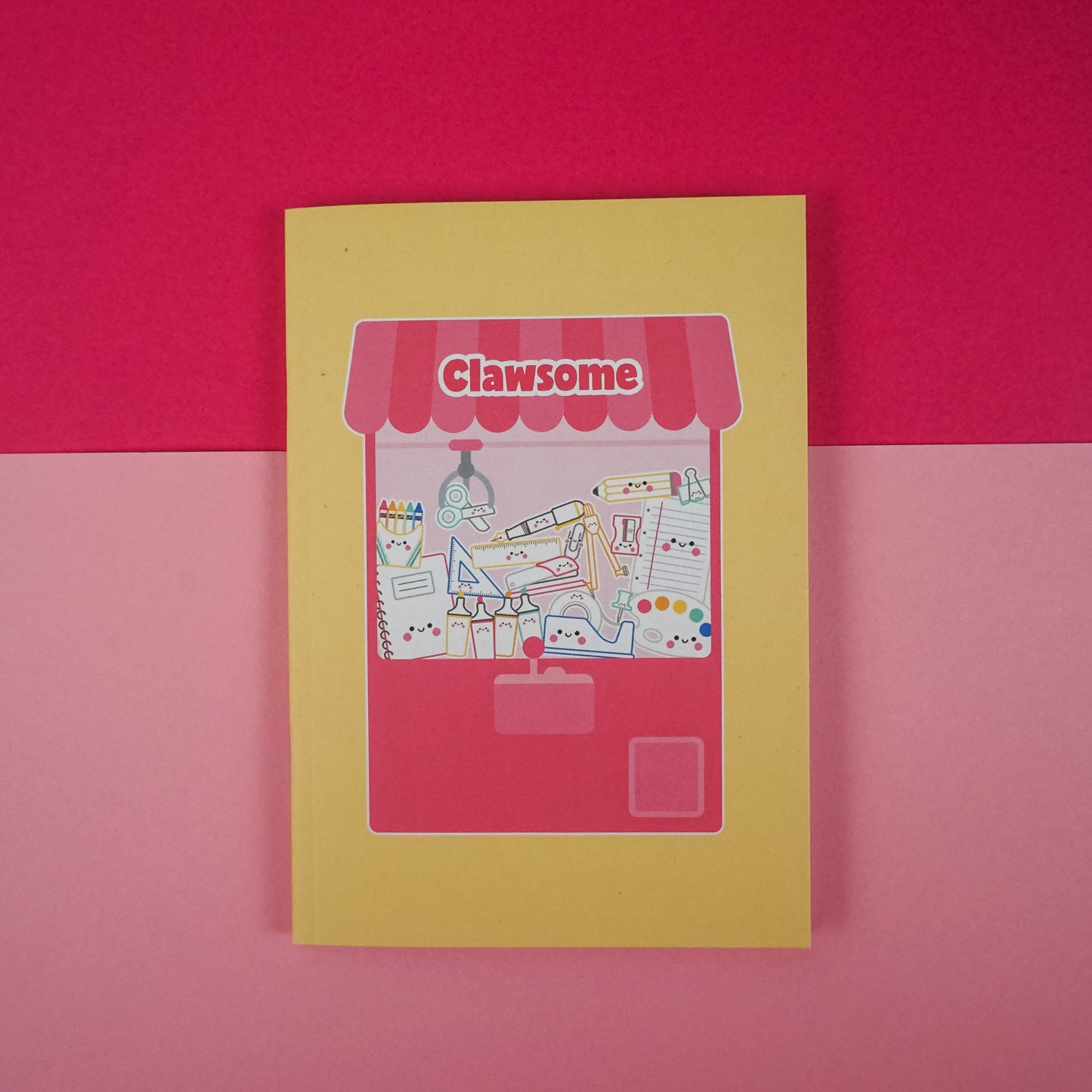 Clawsome Stationery Claw Machine A6 Dotted Notebook