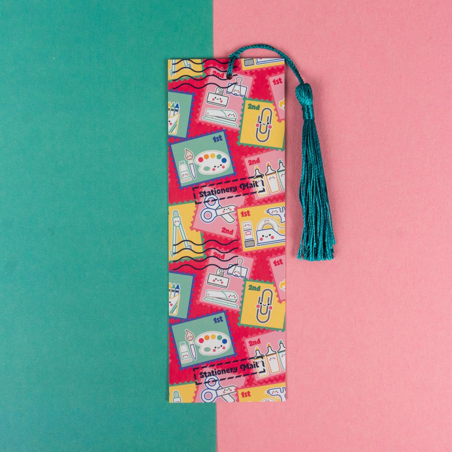 Stationery Stamps Bookmark
