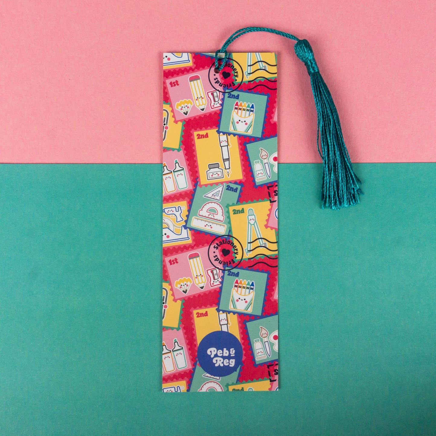 Stationery Stamps Bookmark