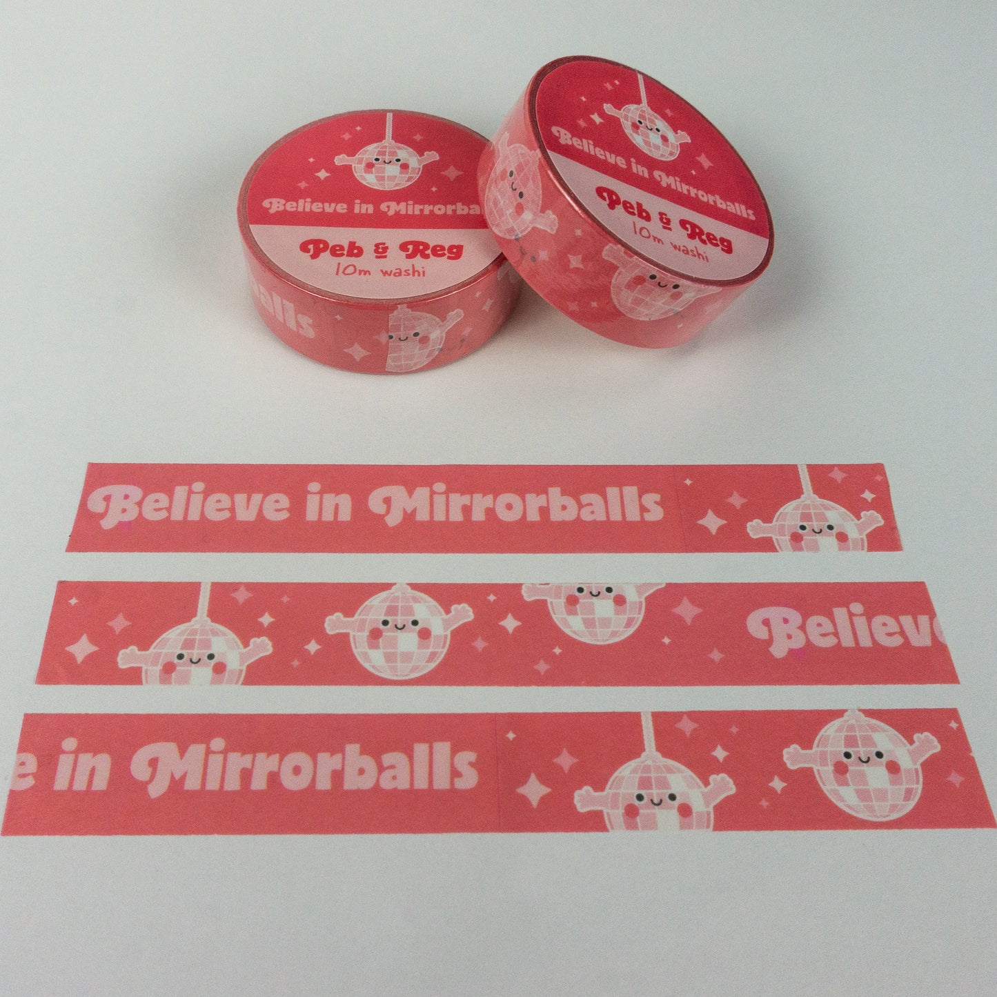 Believe in Mirrorballs Washi Tape