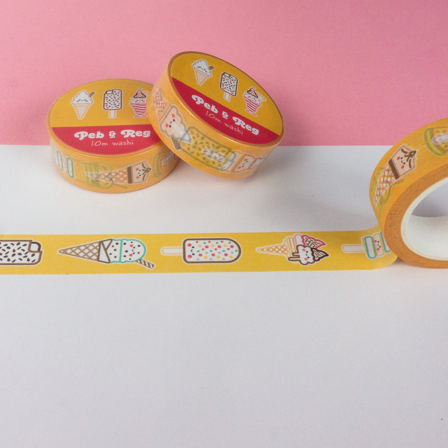 Ice Cream Friends Washi Tape