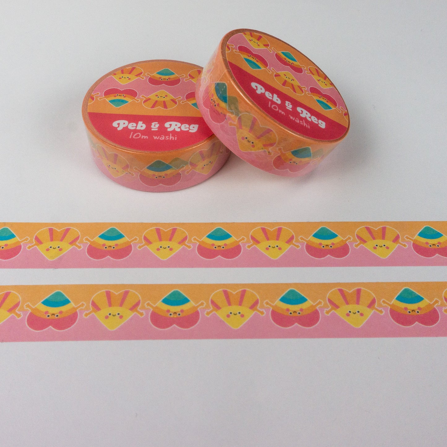 Rainbow and Sunshine Hugs Washi Tape