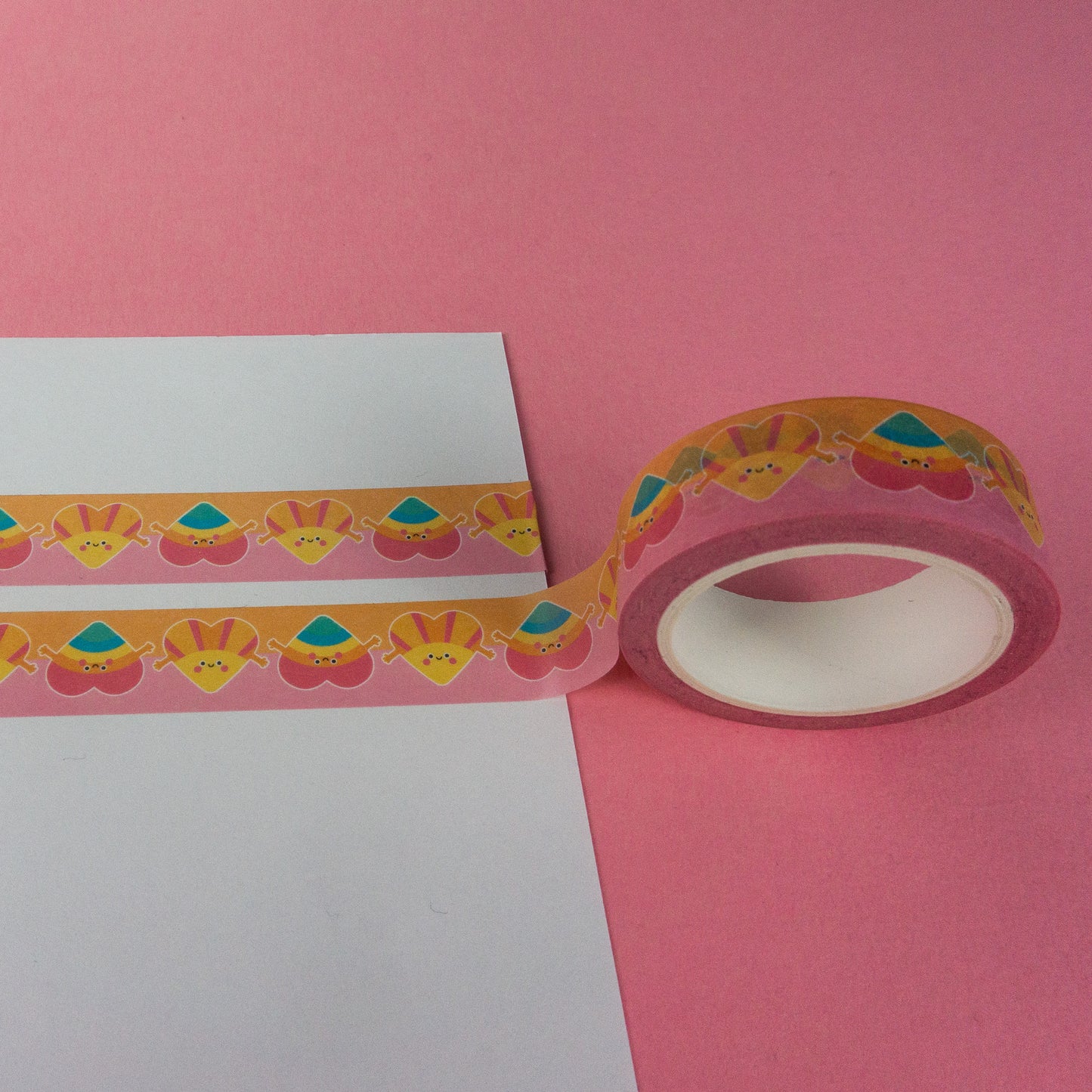 Rainbow and Sunshine Hugs Washi Tape