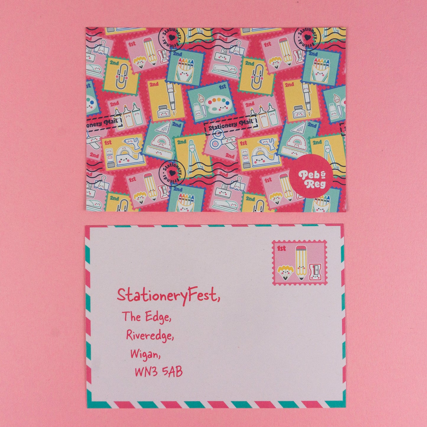 Seconds StationeryFest Postcard