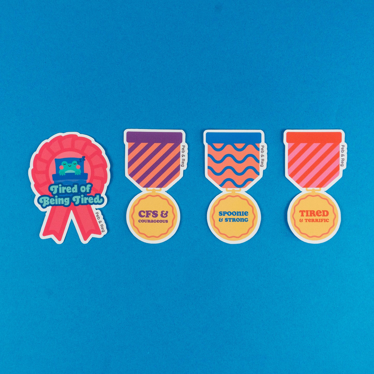 Seconds CFS Medal Sticker Bundle