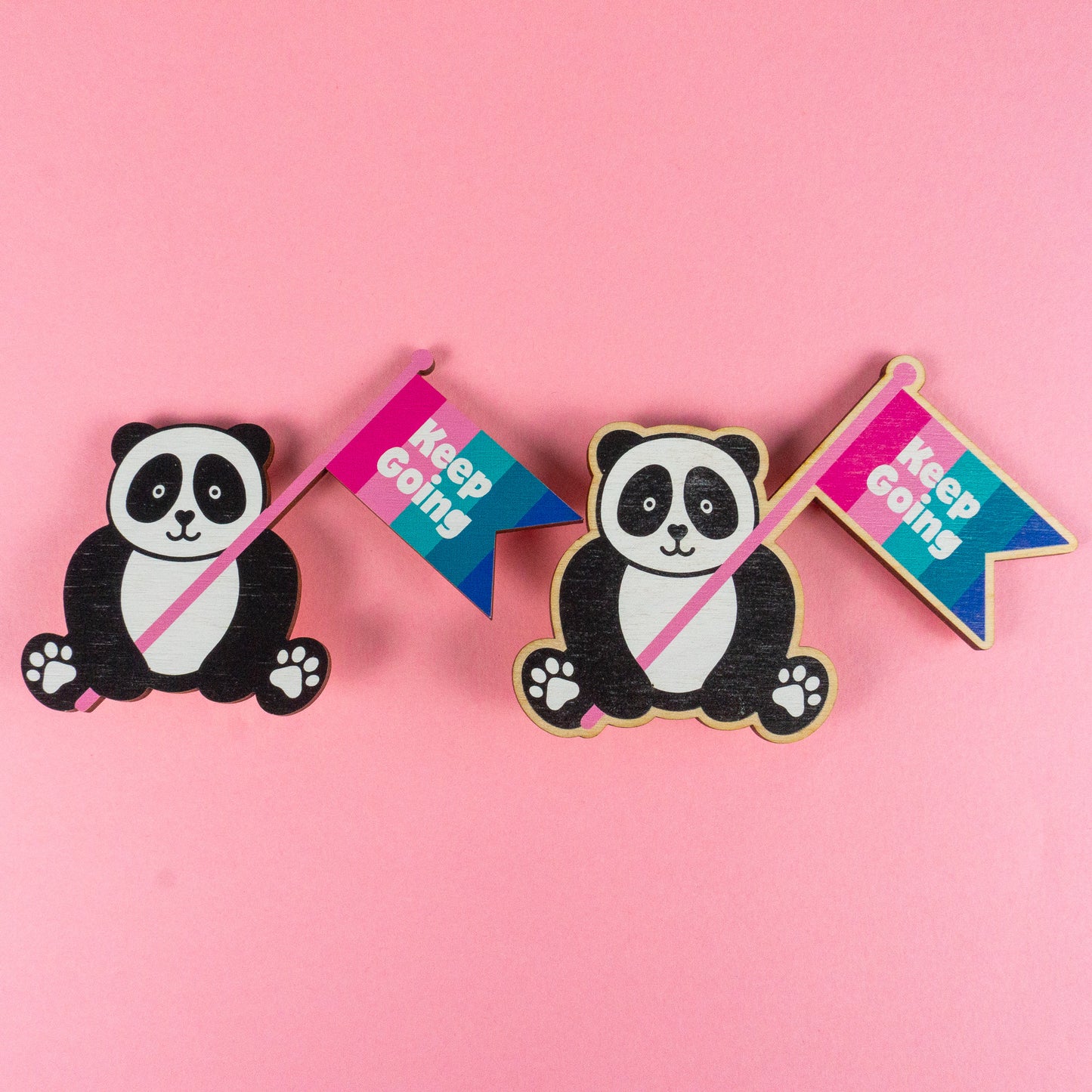 Sample Keep Going Brooch