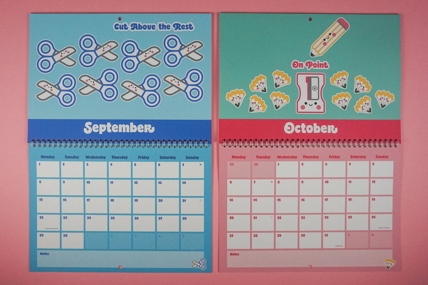 Stationary Stationery 2025 Calendar