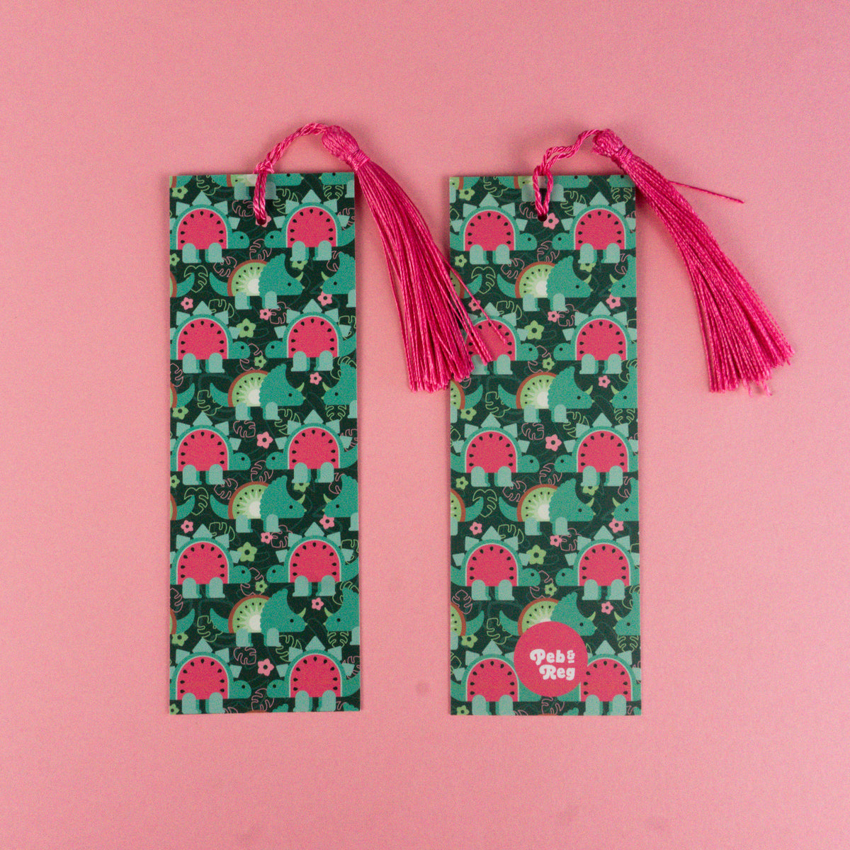 Seconds Fruit Dinosaurs Bookmark