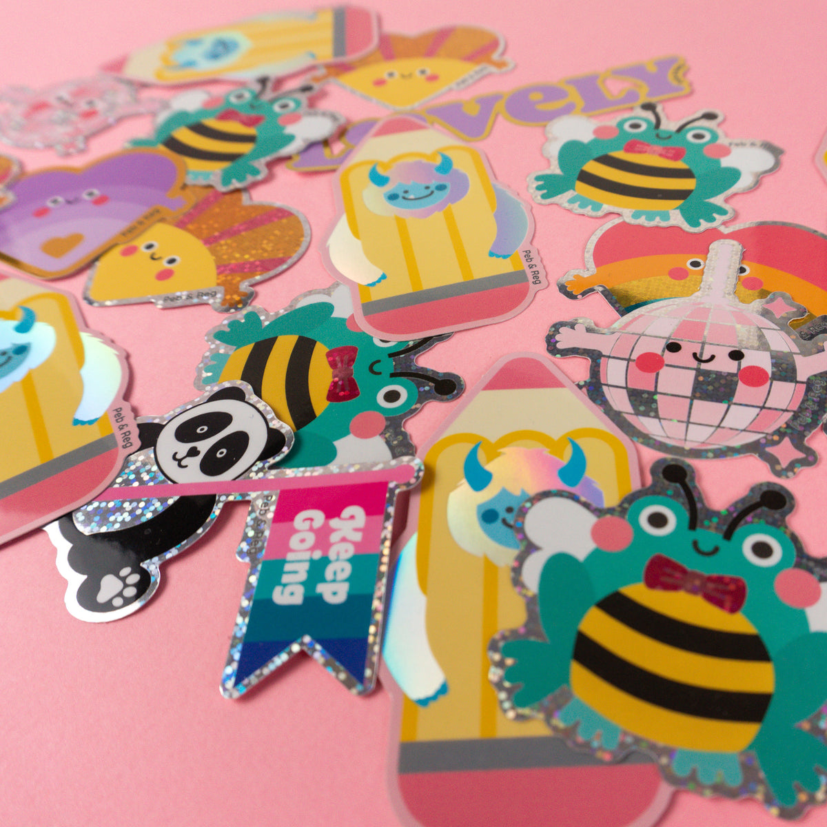 Glitter Sticker Mystery Bag