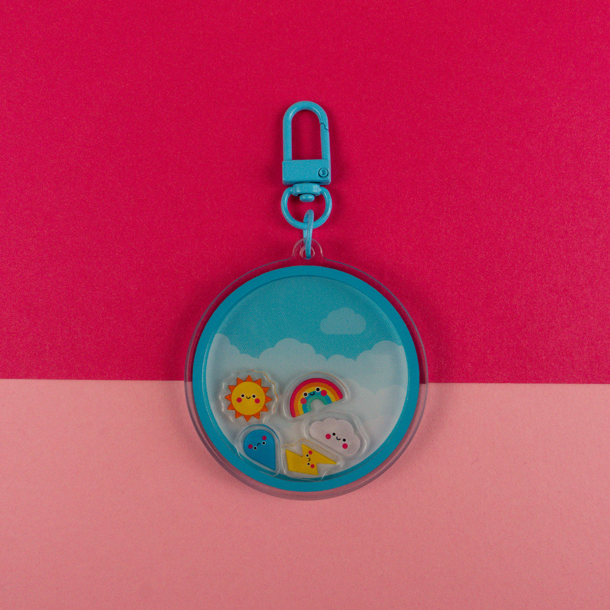 Weather Friends Shaker Keyring