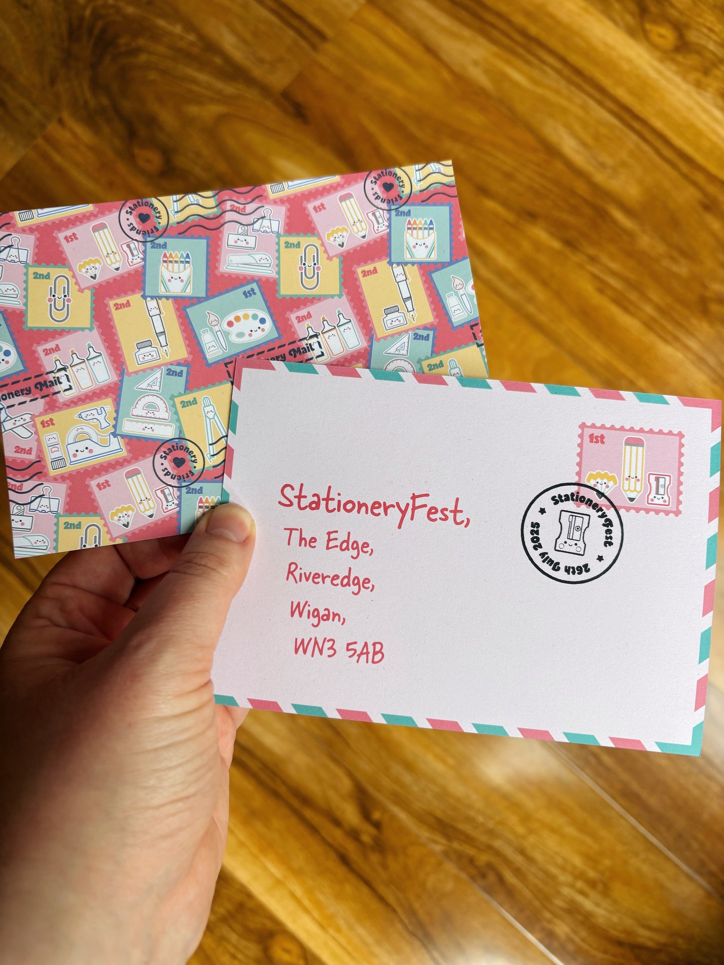 StationeryFest A6 Postcard