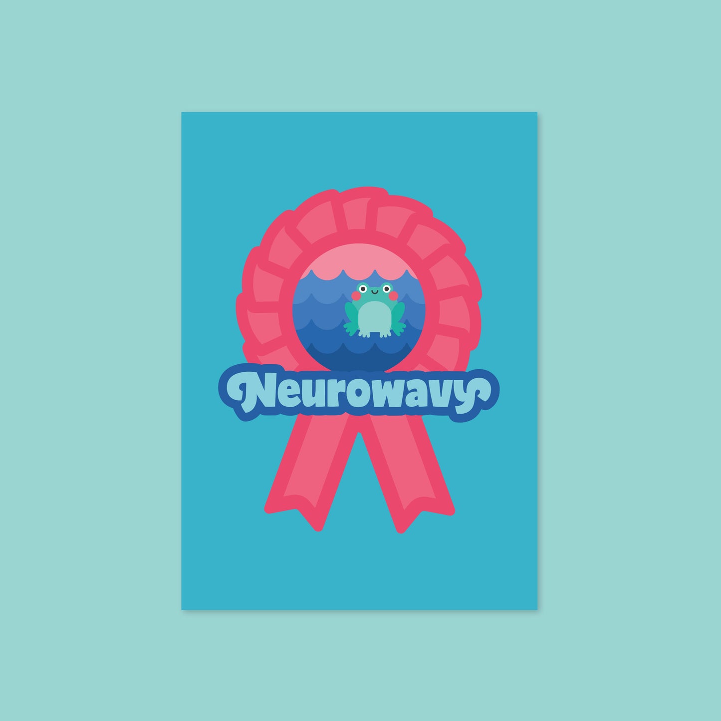 Neurowavy A6 Postcard