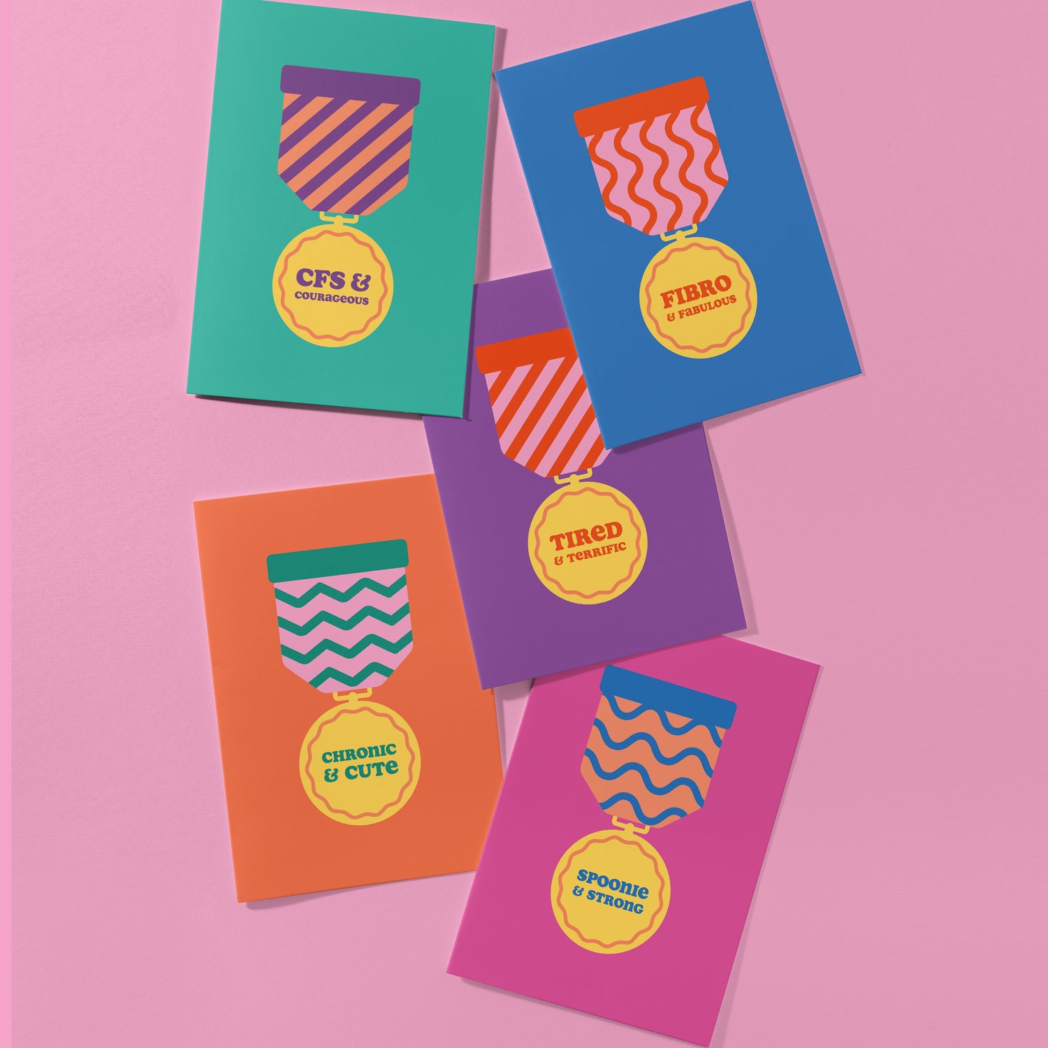 Greetings Cards - Invisible Medals