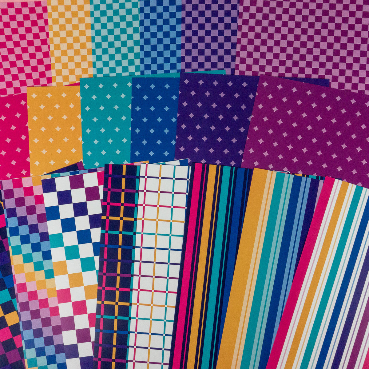 Stars Basic Volume 1 Deco Scrapbooking Paper (20 sheets)