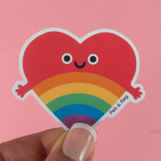 Pride Hug Diecut Sticker