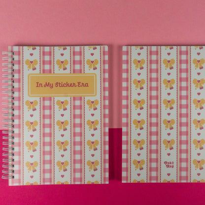 Pencil Bow A5 Reusuable Sticker Album