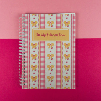 Pencil Bow A5 Reusuable Sticker Album