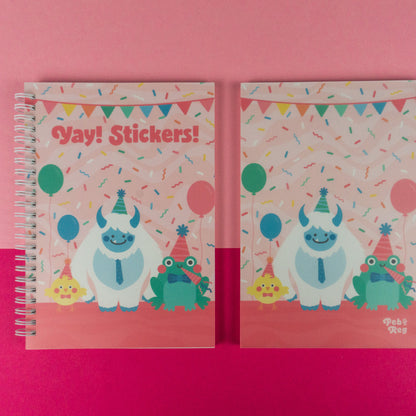 Party Celebration A5 Reusuable Sticker Album