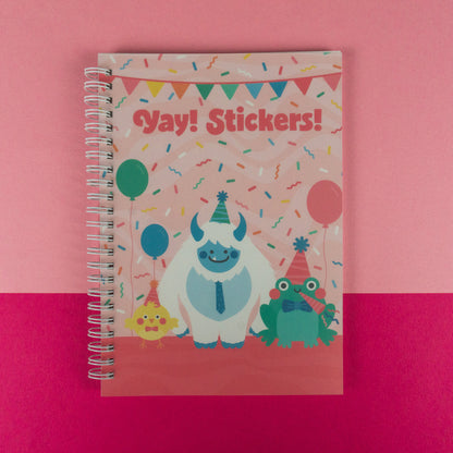 Party Celebration A5 Reusuable Sticker Album