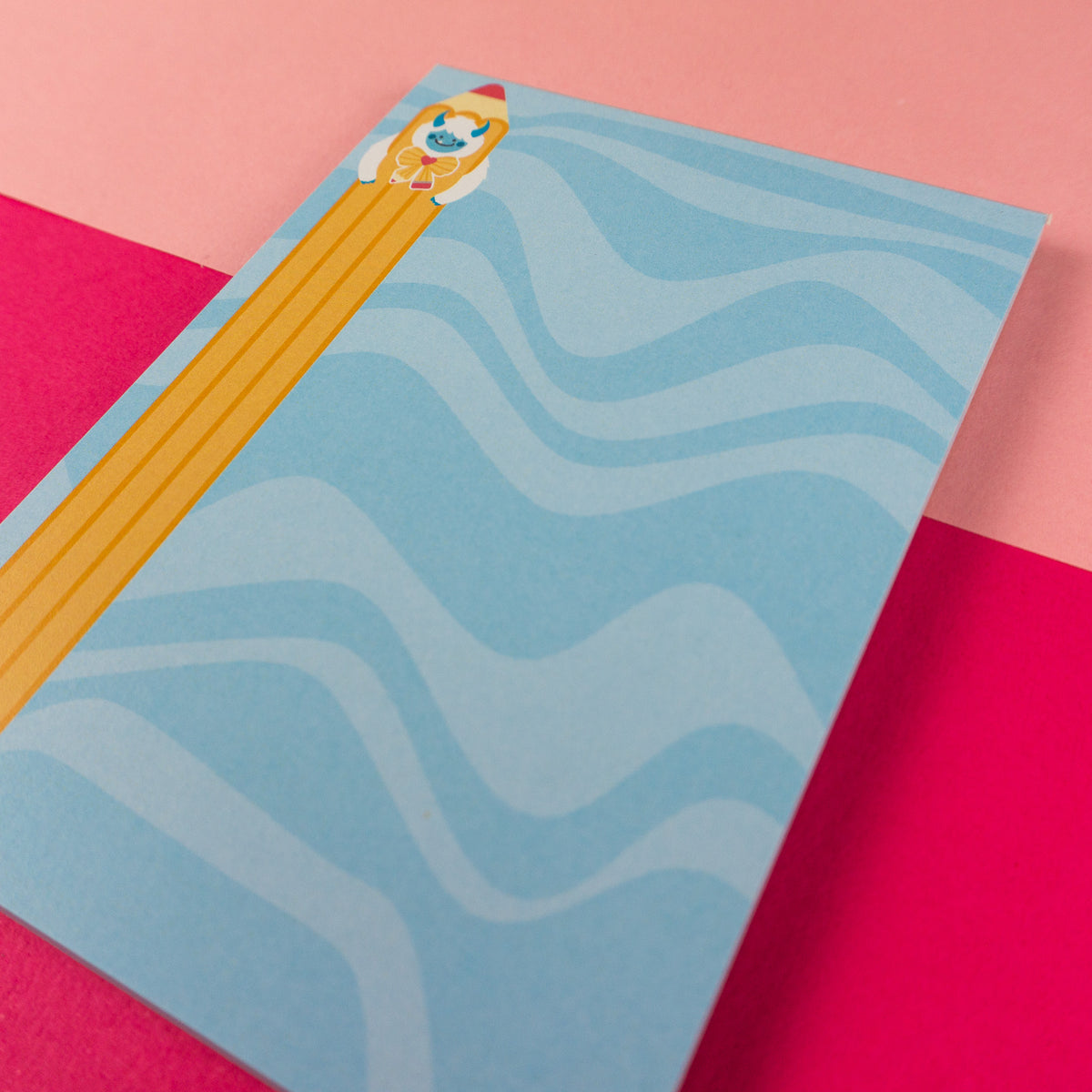 Pencil Yeti A6 Notepad