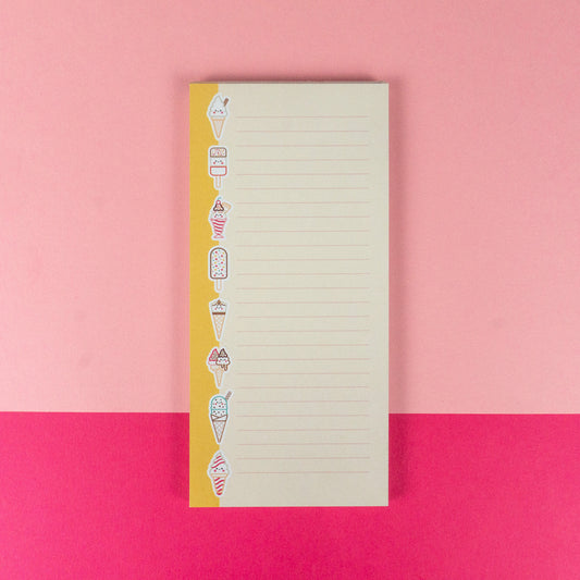 Ice Cream Friends DL Notepad