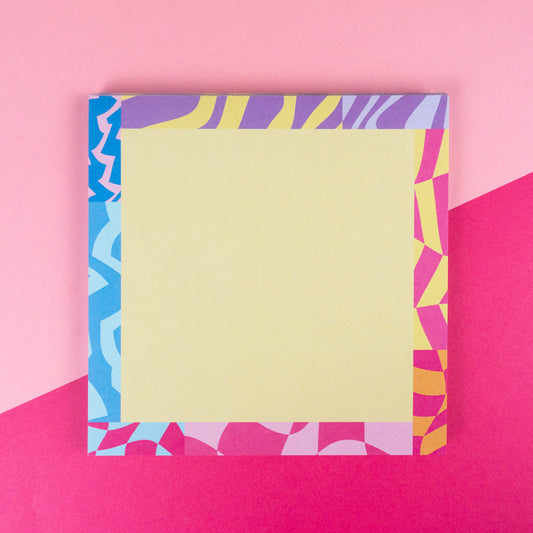 Joyful Colour Square Notepad