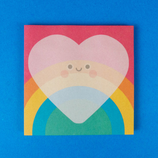Rainbow Hugs 3" Sticky Notes