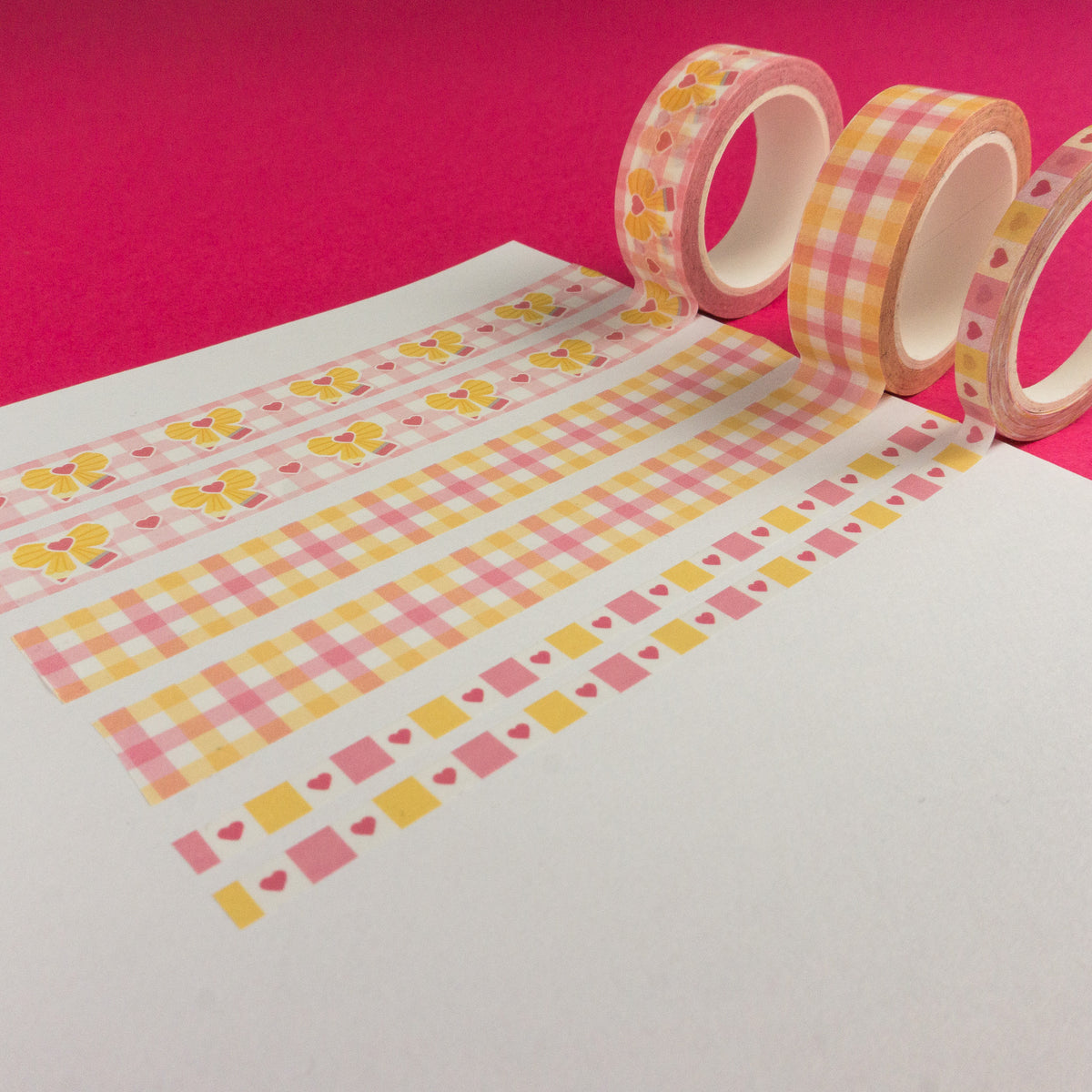 Pencil Bow Washi Tape