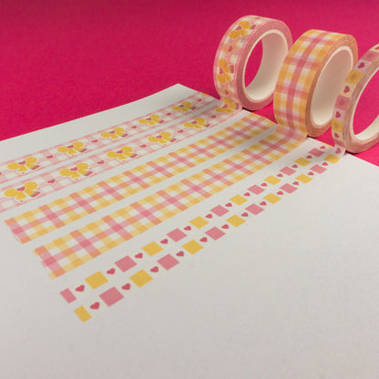 Pencil Bow Washi Tape