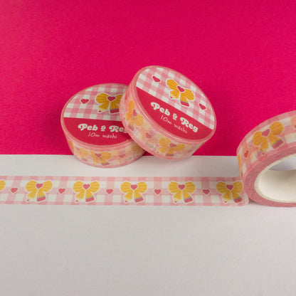 Pencil Bow Washi Tape