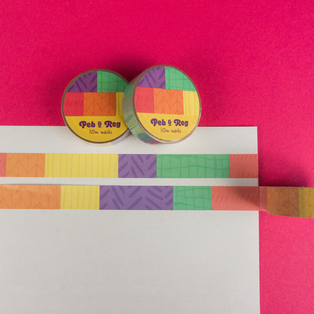 Hand Drawn Texture Washi Tape