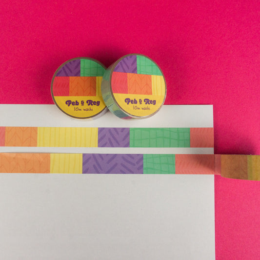 Hand Drawn Texture Washi Tape