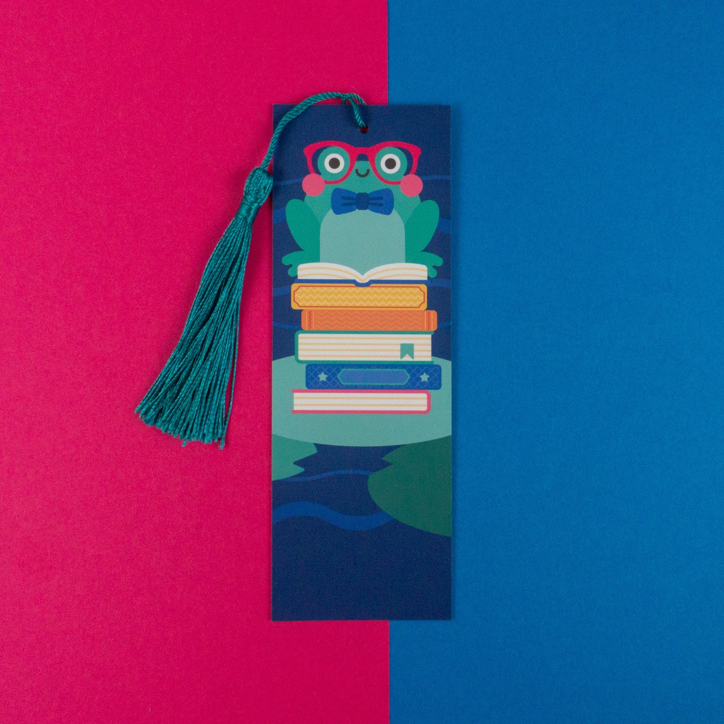 Reading Frog Bookmark