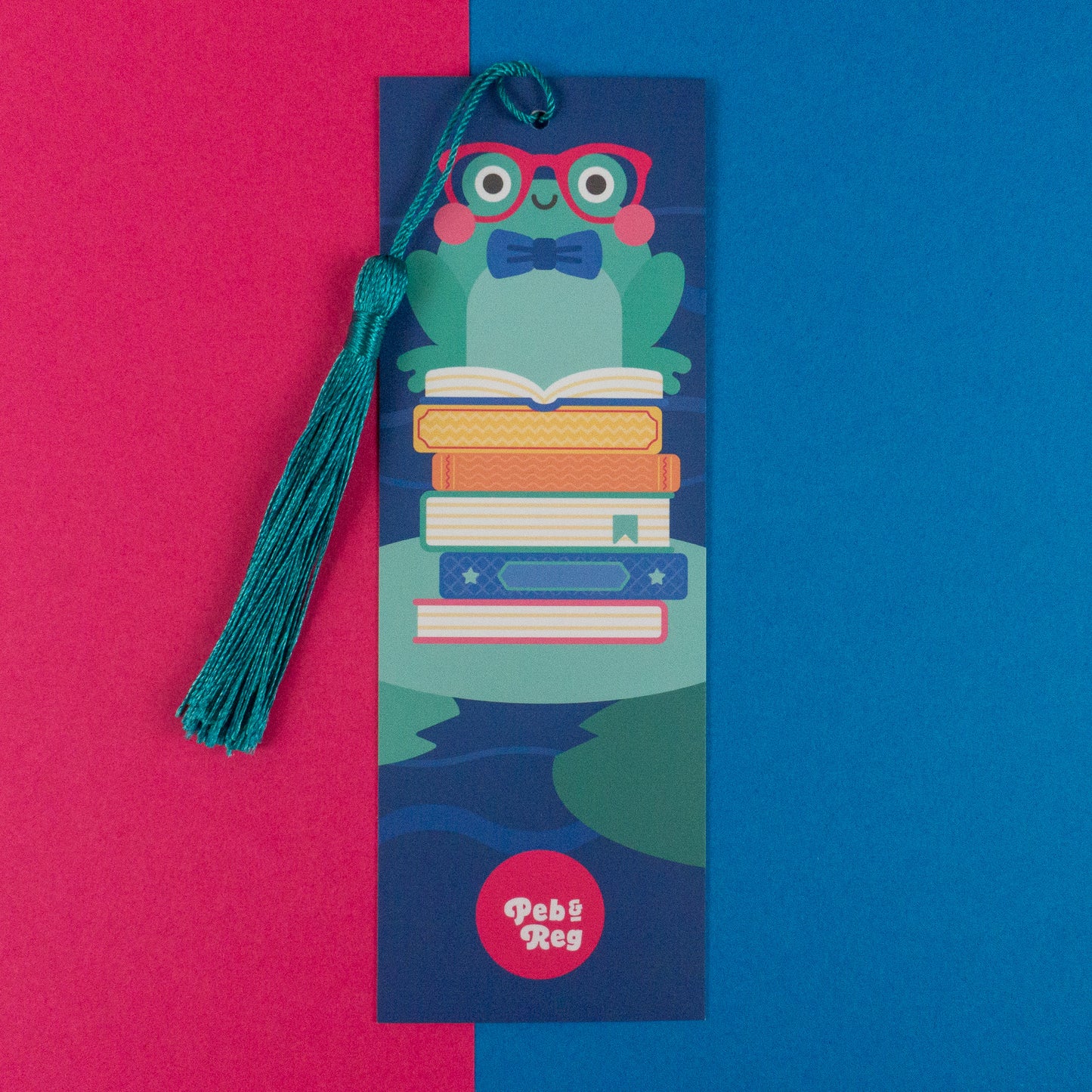 Reading Frog Bookmark