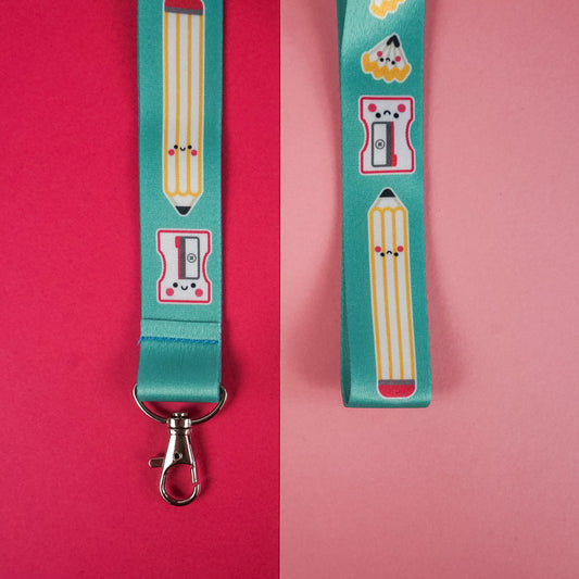 Pencil Friends Lanyard
