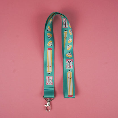 Pencil Friends Lanyard