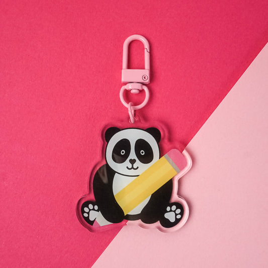 Panda Pencil Keyring