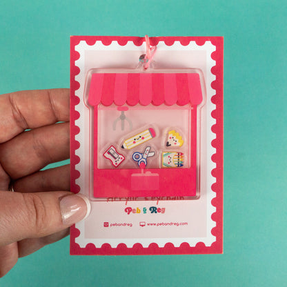 Claw Machine Shaker Keyring