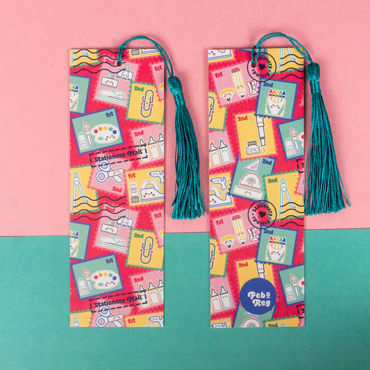 Stationery Stamps Bookmark