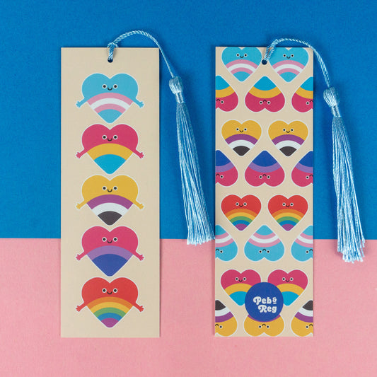 Pride Hugs Bookmark