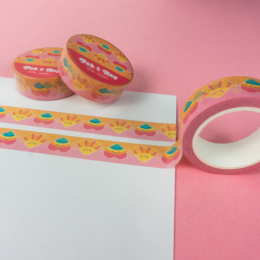 Rainbow and Sunshine Hugs Washi Tape