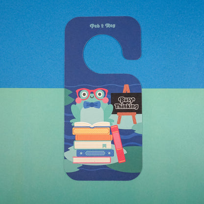 Learn Reading Frog Door Hanger