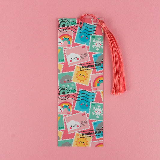 Seconds Weather Stamps Bookmark