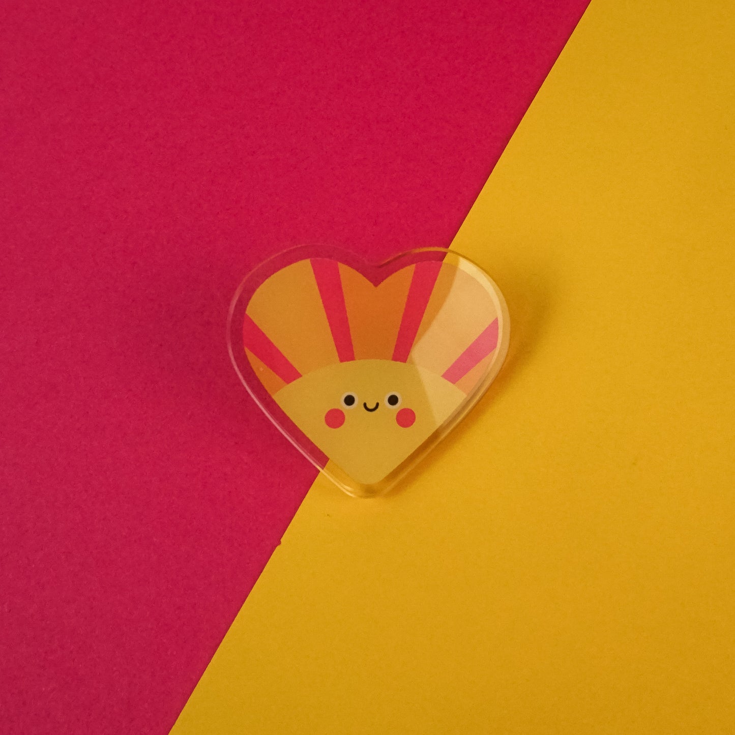 Sunshine Hug Pin Badge