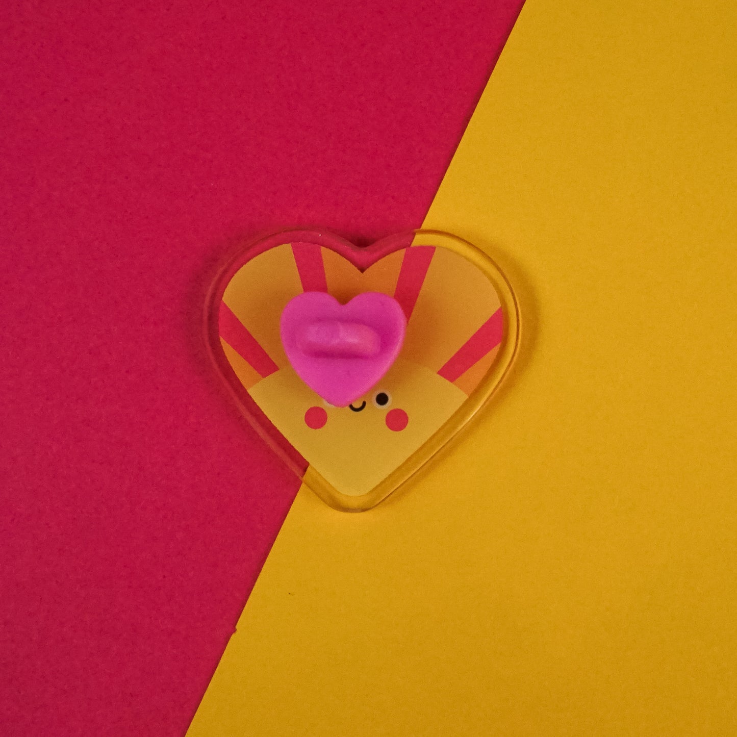 Sunshine Hug Pin Badge